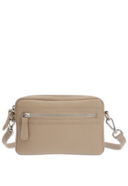 Cartera Cuero Mujer Genova Cross Beige Hush Puppies