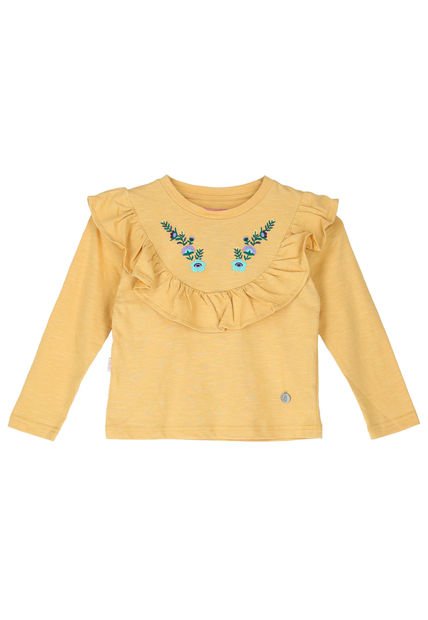 Blusa Niña Penelope Mostaza Hush Puppies