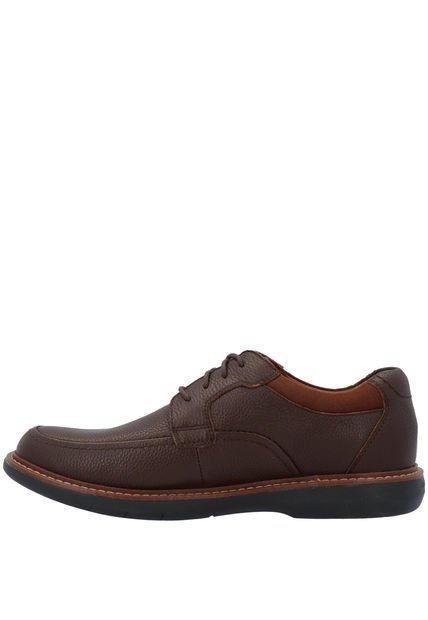 Zapato Cuero Hombre Kansas Burdeo Hush Puppies