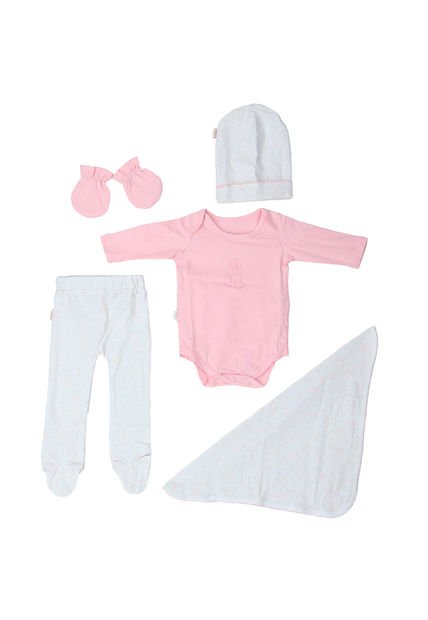 Set De Regalo Bebé Rosado Hush Puppies