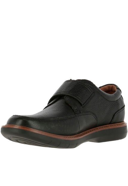 Zapato Cuero Iowa Negro Hush Puppies