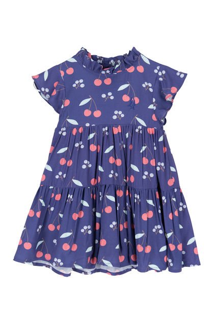 Vestido Niña Cereza Azul Hush Puppies