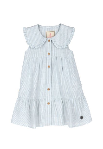 Vestido Niña Barbara Azul Hush Puppies