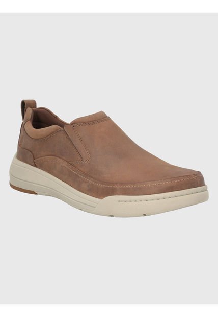 Zapatilla Cuero Café Hombre Hunt Hush Puppies