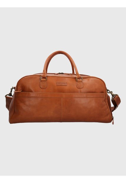 Maletin Cuero Caramel Ribble Travel Hombre Hush Puppies