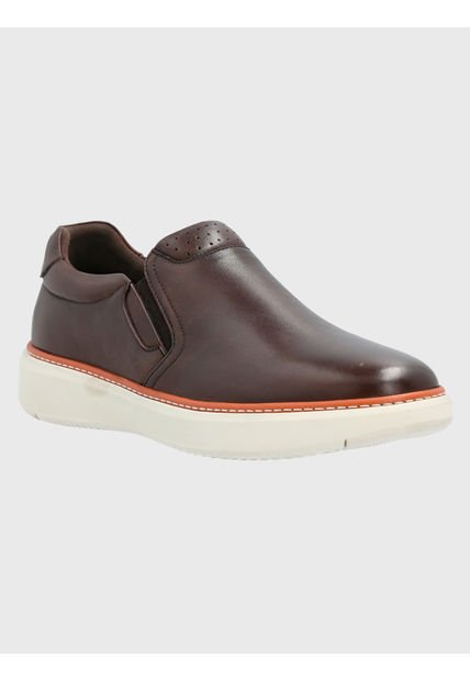 Zapato Cuero Hombre Lite G Café Hush Puppies