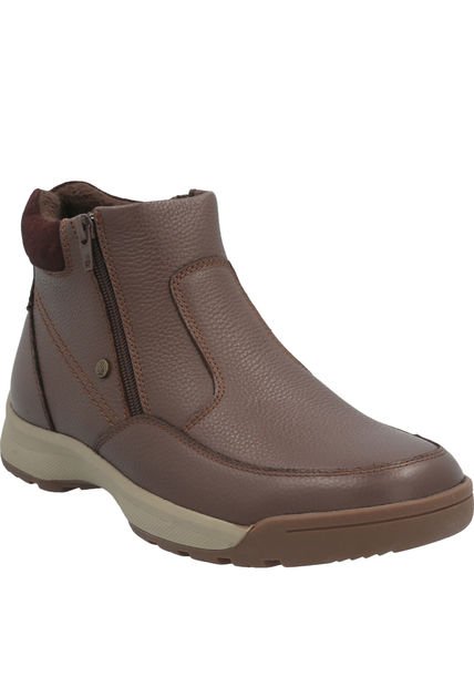 Botin Cuero Hombre Chief Marrón Hush Puppies