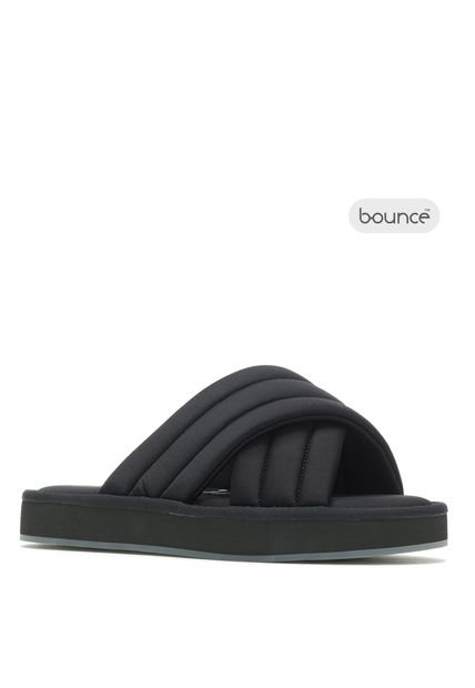 Sandalia Mujer Sunshine Slide Negro Hush Puppies