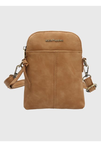 Cartera Ecocuero Beige Dalton Cross Mujer Hush Puppies