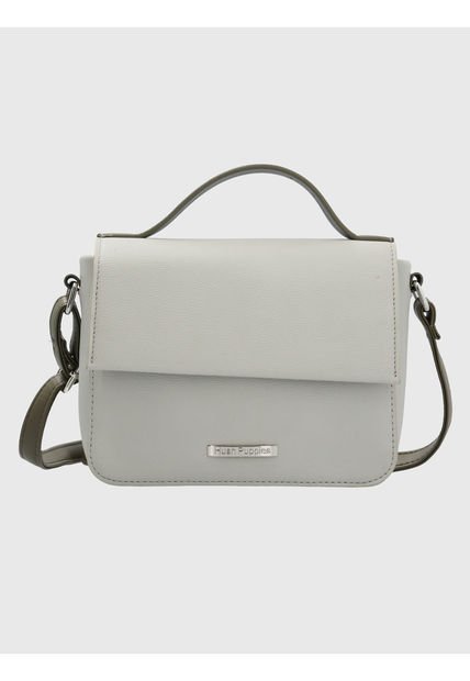 Cartera Ecocuero Blanco Brighty Mujer Hush Puppies