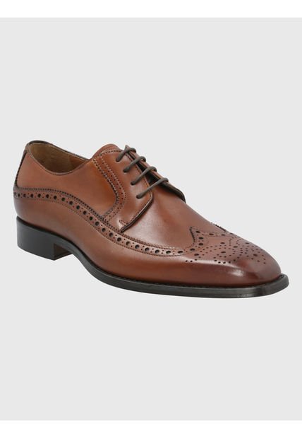 Zapato Cuero Café Hombre Marino Hush Puppies