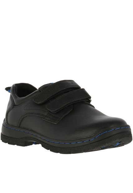 Zapato New I Work Velcro Casual Negro Hush Puppies Kids