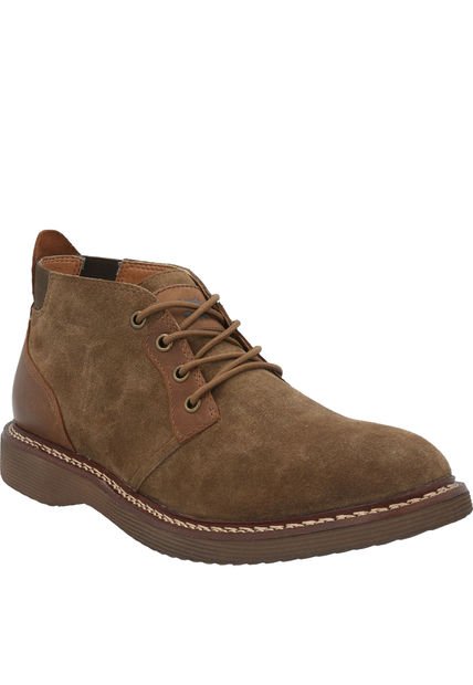 Botin Cuero Hombre Nebula Verde Hush Puppies