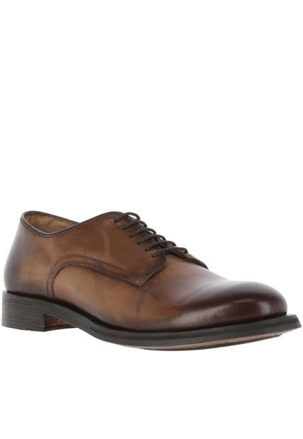 Zapato Cuero Hombre Coventry Café Hush Puppies