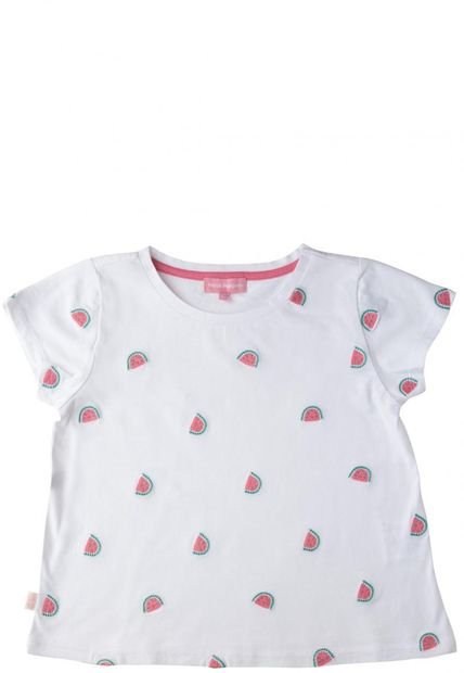 Polera Sandia Blanco Hush Puppies Kids