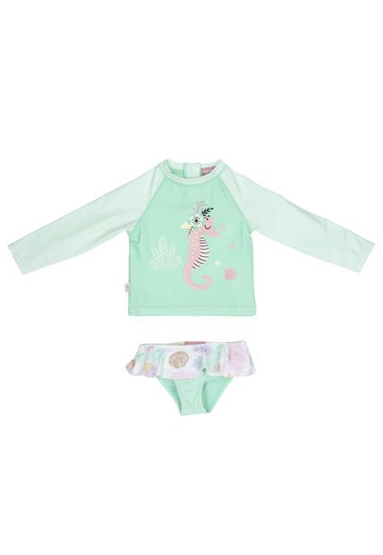 Traje De Baño Niña Arena [1-3] Menta Hush Puppies