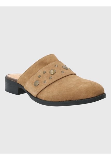 Zapato Cuero Café Mujer Lancaster Hush Puppies