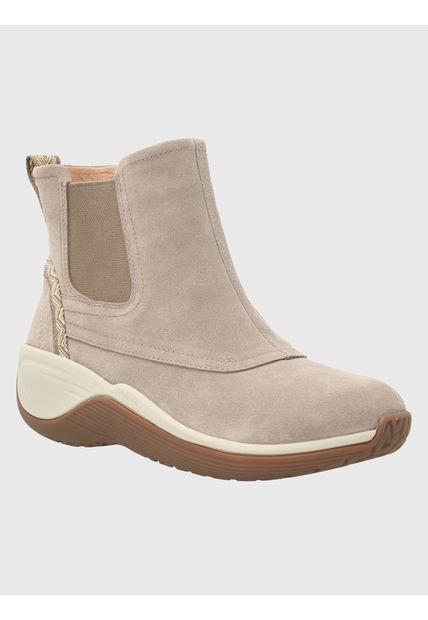 Botin Mujer Spinal Rug Chelsea Beige Hush Puppies