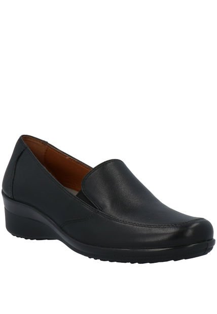 Slip On Cuero Mujer Kala Slip On Negro Hush Puppies