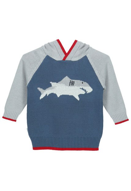 Sweater Niño Shark Azul Hush Puppies