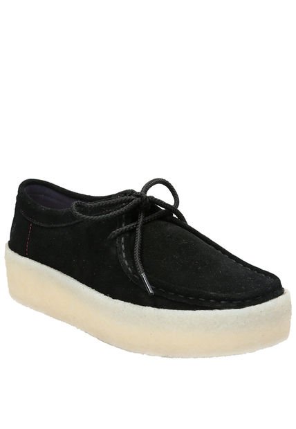 Zapato Cuero Mujer Recife Low Negro Hush Puppies