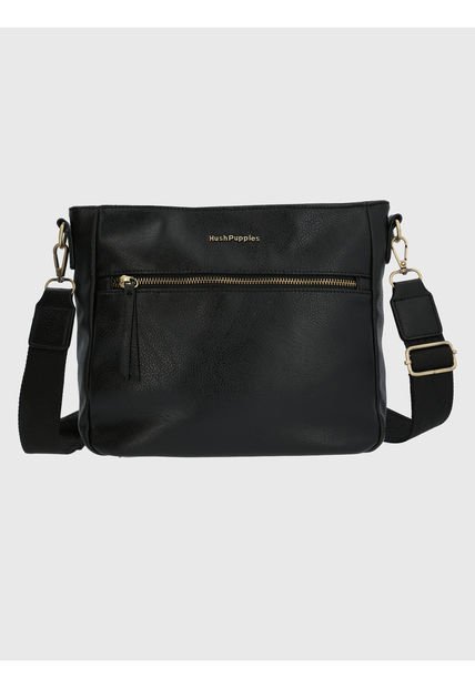 Cartera Ecocuero Negro Clark Cross Mujer Hush Puppies