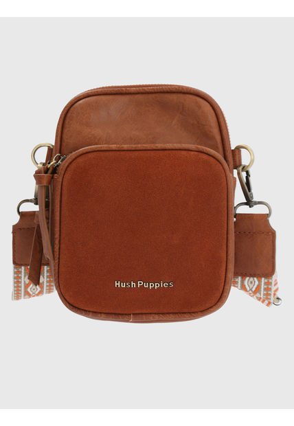 Cartera Ecocuero Beige Leggett Cross Mujer Hush Puppies