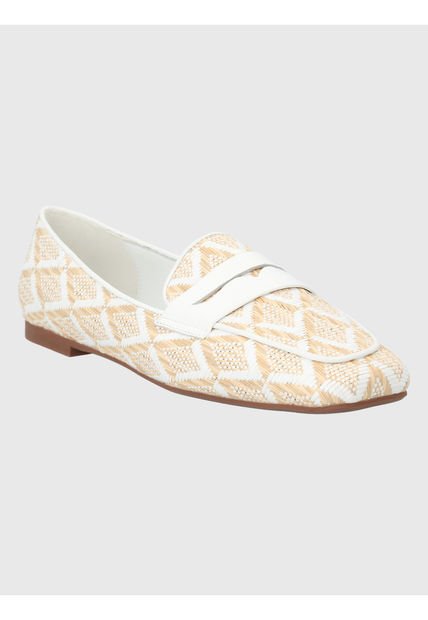 Mocasin Mujer Bellano Blanco Hush Puppies