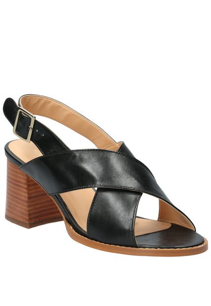 Sandalia Mujer Amal Negro Hush Puppies