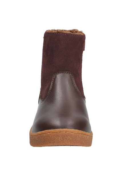 Bota Cuero Niño Brody Café Hush Puppies