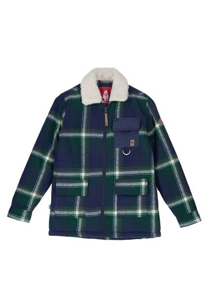 Chaqueta Niño Nogal Verde Oscuro Hush Puppies