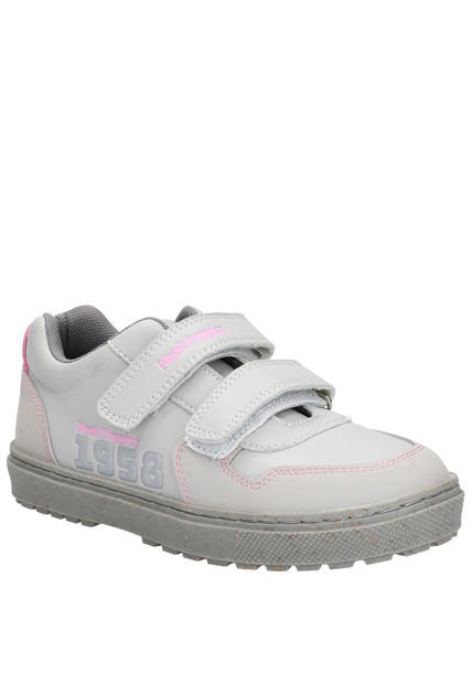 Zapatilla Cuero Niña Jets Gris Hush Puppies