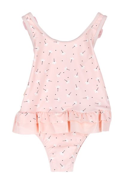 Traje De Baño Niña Nina Rosado Hush Puppies