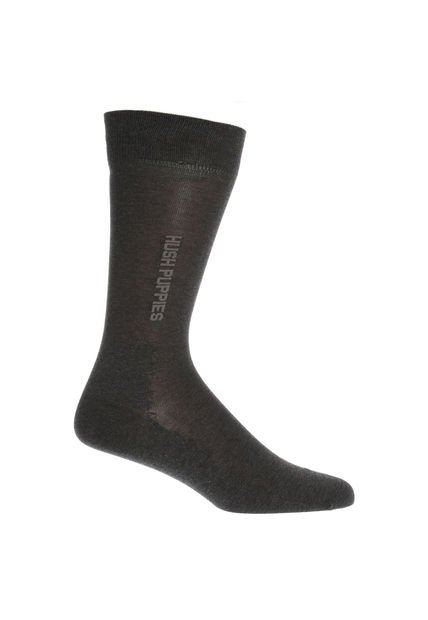 Calcetín Hombre D Plain Antslip Gris Hush Puppies