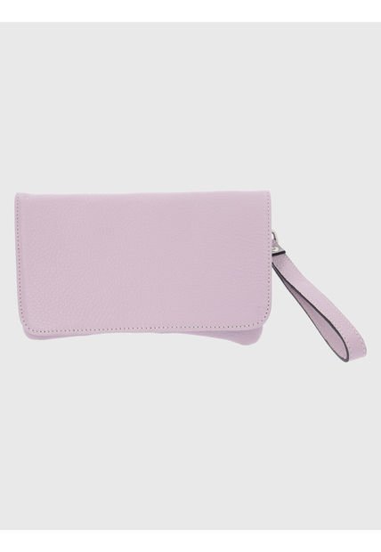 Cartera Italiana Cuero Bianca Cross Morado Hush Puppies