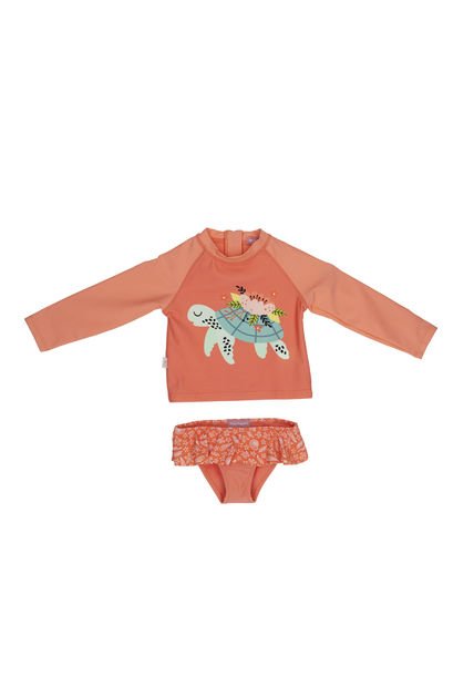 Traje De Baño Niña Arena [1-3] Coral Hush Puppies