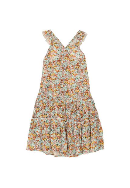 Vestido Niña Estampado Amarillo Hush Puppies