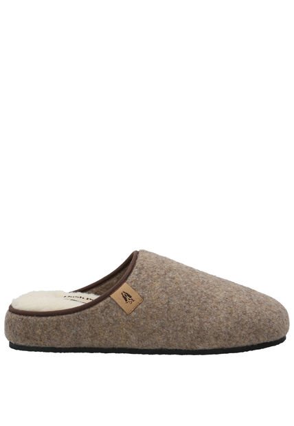 Pantufla Fieltro Hombre Slipper Felt Café Hush Puppies