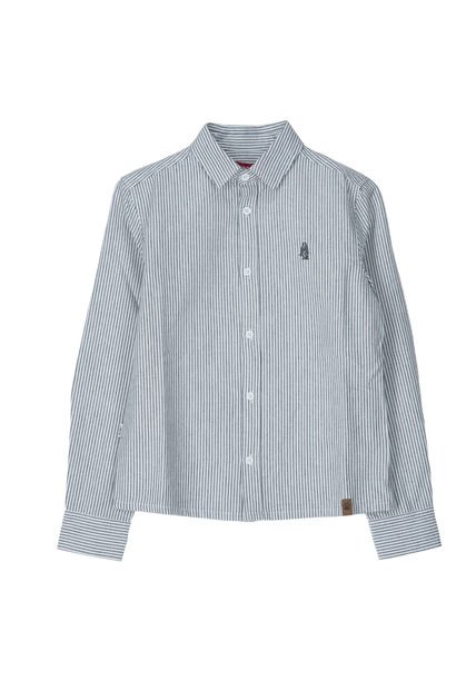 Camisa Niño Oxford Gris Claro Hush Puppies Kids