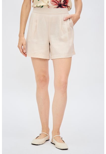 Short Liso Beige IO