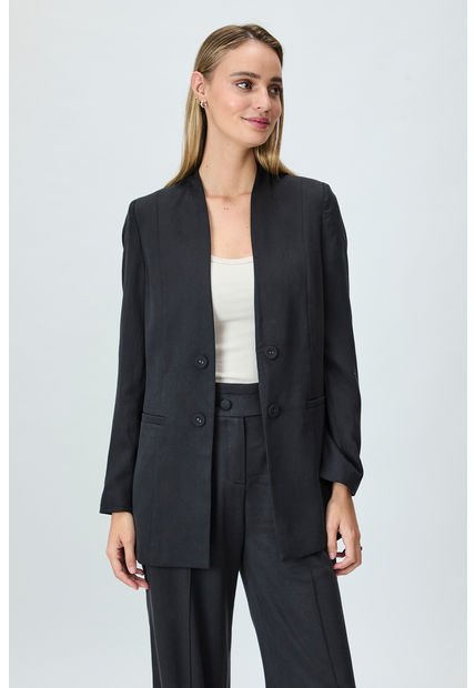 Blazer Liso Negro IO