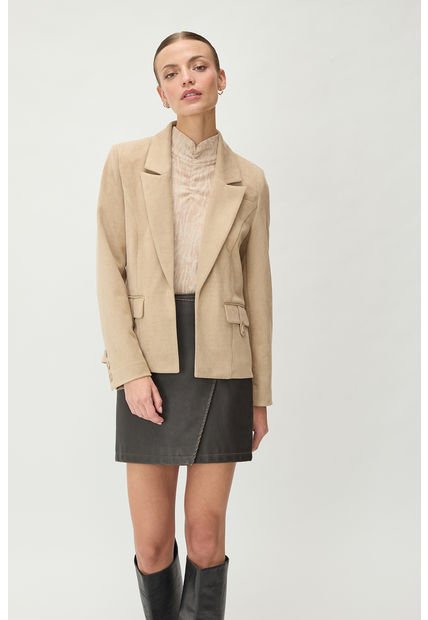 Blazer Liso Beige IO