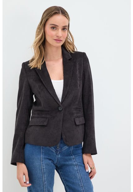 Blazer Liso Negro IO