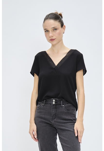 Blusa Lisa Negro IO