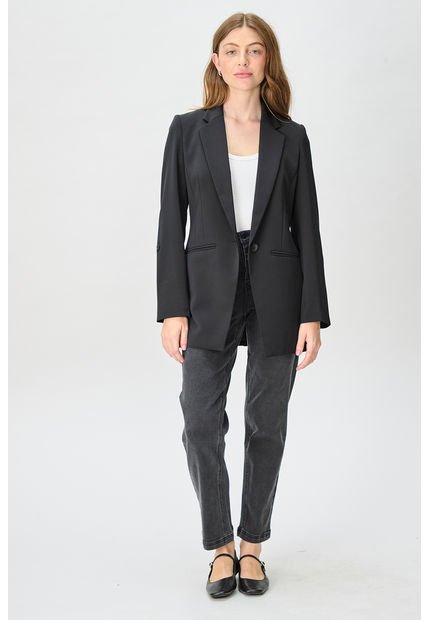 Blazer Liso Negro IO