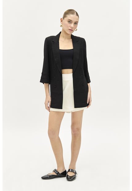 Blazer iO Liso Negro - Calce Regular