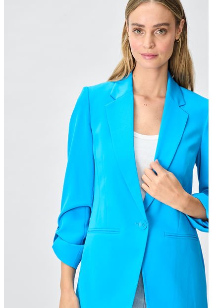 Blazer Liso Azul IO