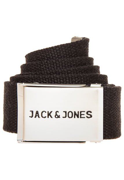 Cinturón JJDNA Woven Belt Negro Jack & Jones