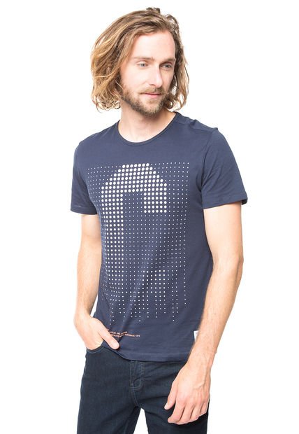 Polera Enter Azul Jack & Jones