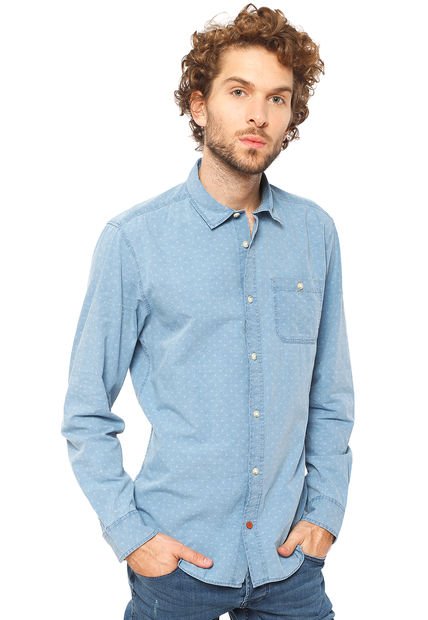 Camisa Park Celeste Jack & Jones - Calce Regular